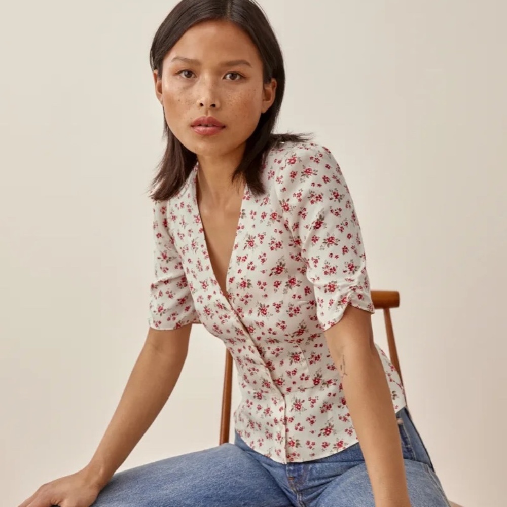 Reformation Ama Top NEVER WORN